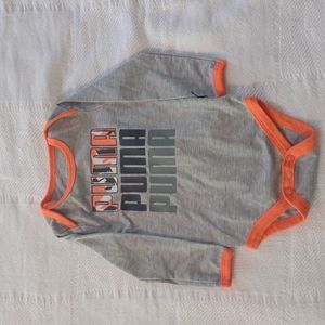 Puma long sleeve onesie size 3-6 months